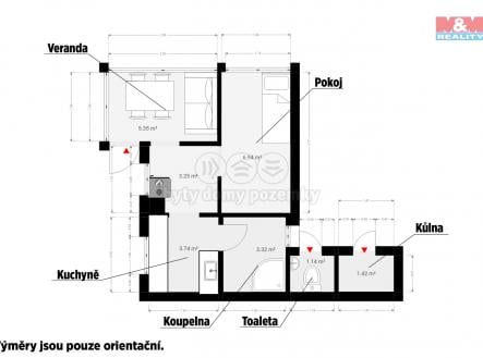 Prodej - chata/rekreační objekt, 35 m²