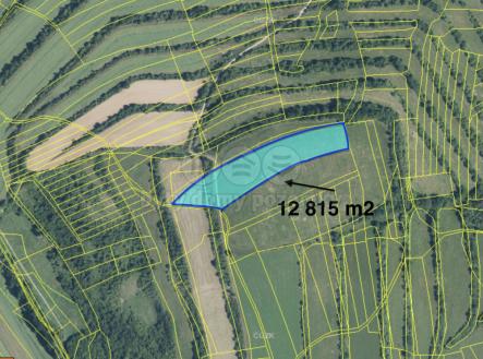 Prodej - pozemek, zemědělská půda, 17 652 m²