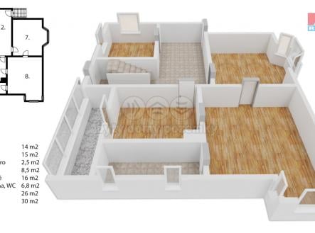 Pronájem - dům/vila, 230 m²