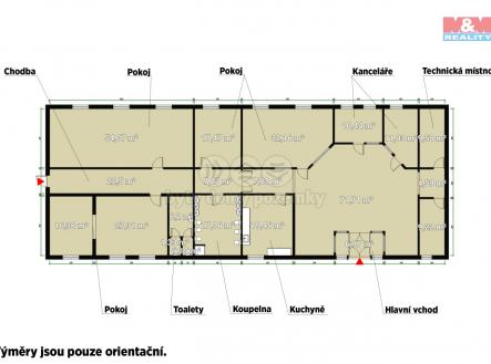 Pronájem - kanceláře, 400 m²