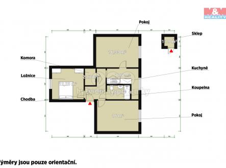 Pronájem bytu, 3+1, 64 m²