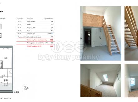 Prodej bytu, 2+kk, 39 m²