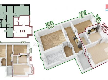 Prodej bytu, 4+1, 142 m²