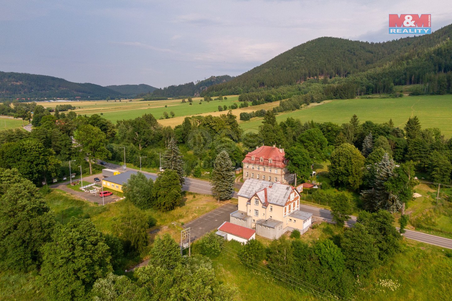 výhled na dům