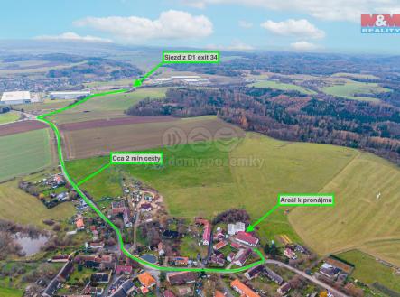 Pronájem - výrobní prostor, 650 m²