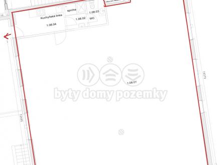 Pronájem kanceláře, 179 m²