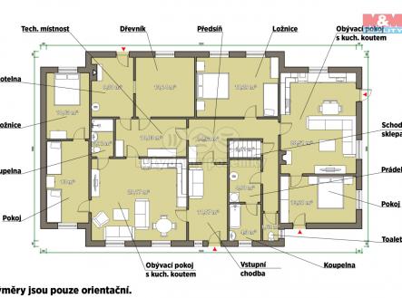 Pronájem - dům/vila, 185 m²