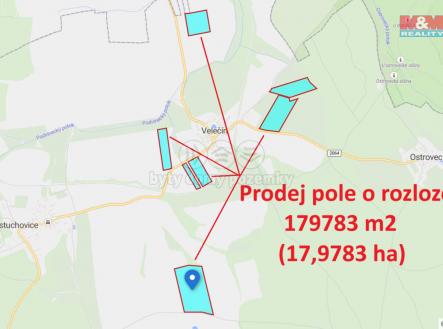 Prodej - pozemek, zemědělská půda, 179 783 m²