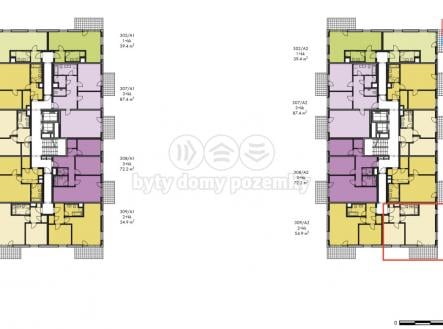 Prodej bytu, 2+kk, 64 m²