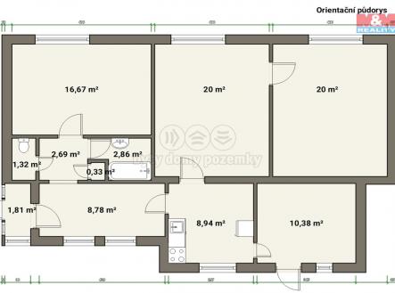 Pronájem - dům/vila, 94 m²