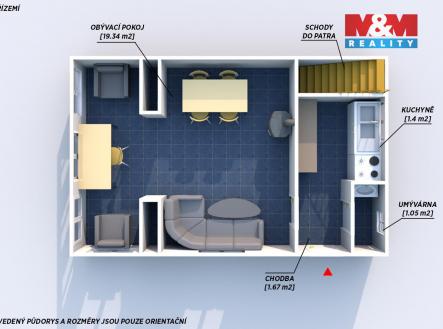 Prodej chaty/rekreačního objektu, 51 m²
