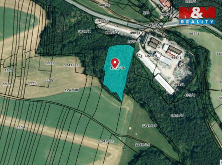 Prodej pozemku, les, 6 740 m²