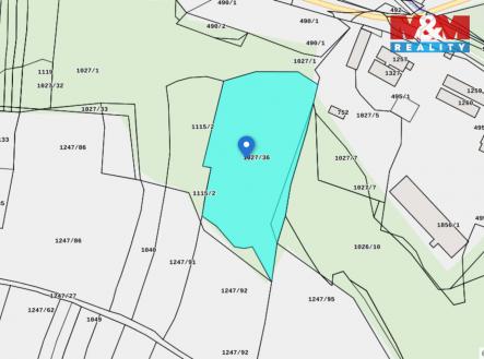 Prodej pozemku, les, 6 740 m²