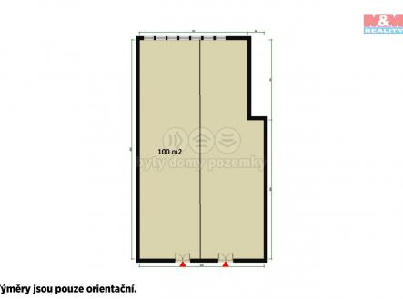 Pronájem obchodní prostor, 100 m²