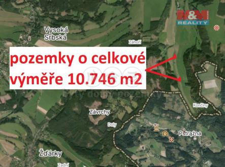 Prodej - pozemek, trvalý travní porost, 10 746 m²