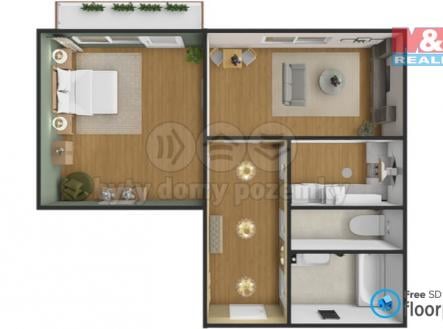 Prodej bytu, 2+kk, 38 m²