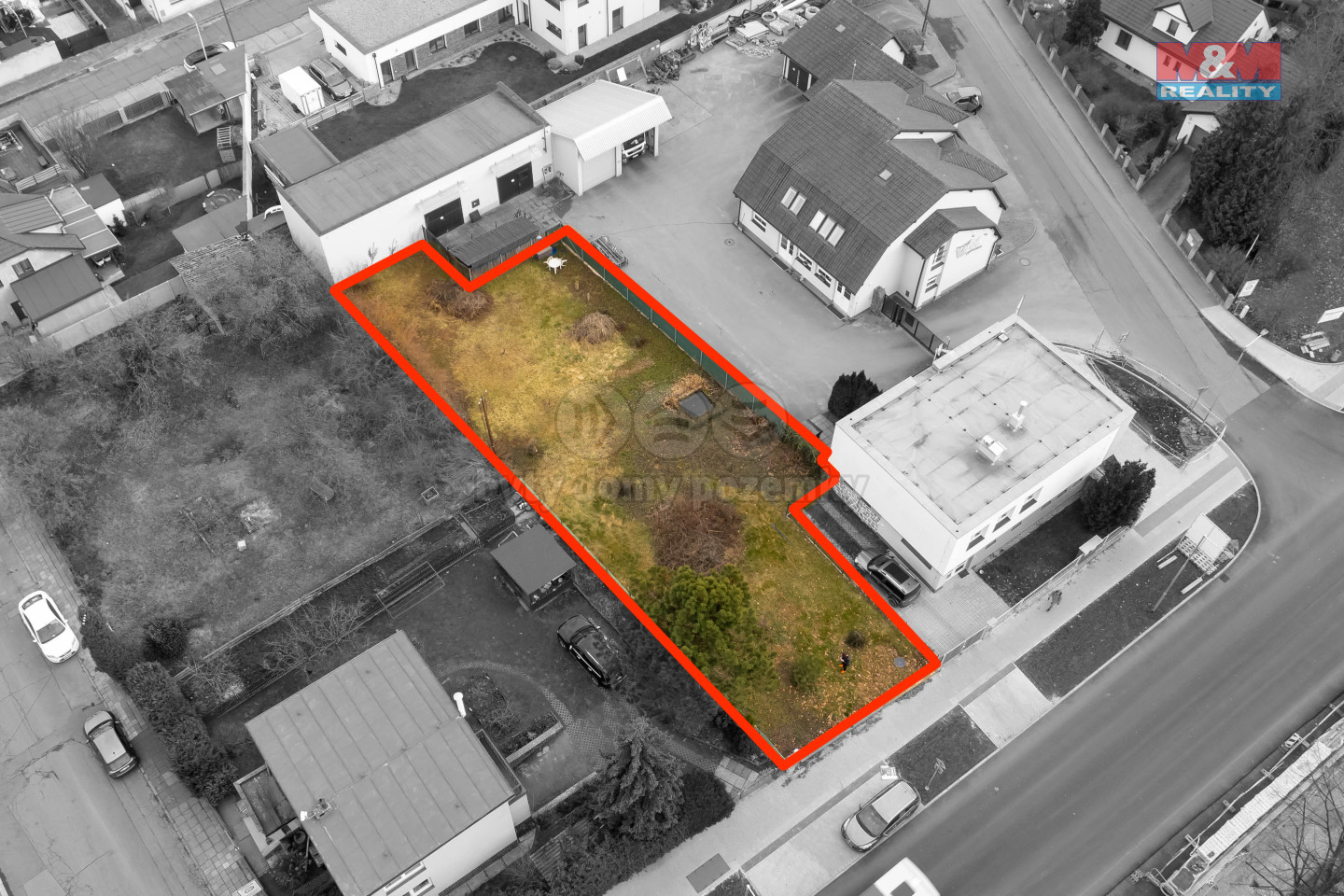 Vyznačení hranice pozemku