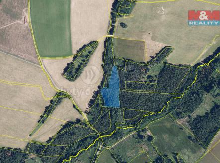 Prodej pozemku, les, 8 566 m²