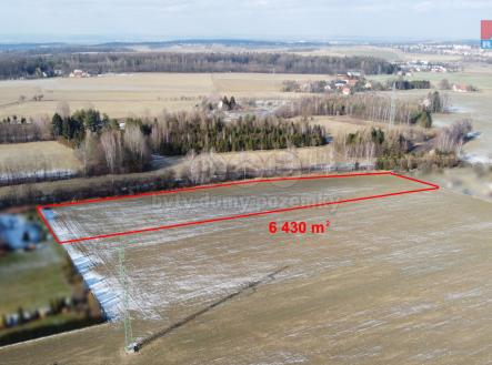 Prodej - pozemek, zemědělská půda, 6 430 m²