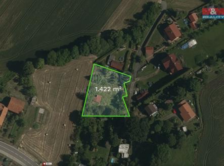 Prodej pozemku, zahrada, 1 422 m²