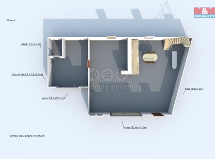 Pronájem - obchodní prostor, 245 m²