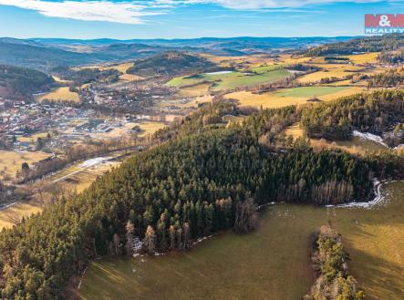 Prodej - pozemek, les, 51 224 m²