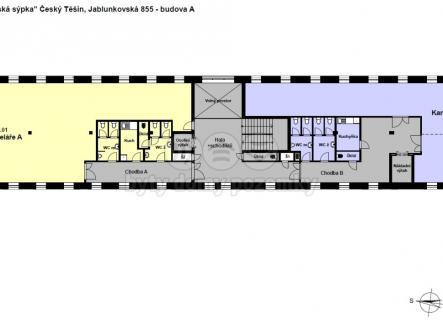 Pronájem kanceláře, 217 m²