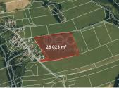 Prodej pozemku, zemědělská půda, 28 023 m²