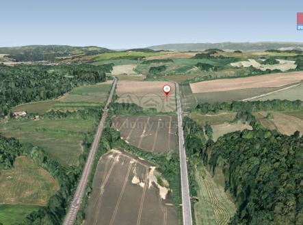 Prodej - pozemek, zemědělská půda, 1 221 m²
