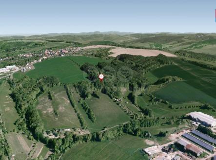 Prodej - pozemek, les, 1 127 m²