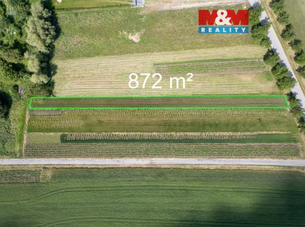 Prodej pozemku, zemědělská půda, 872 m²