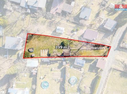 Prodej - pozemek, zahrada, 399 m²