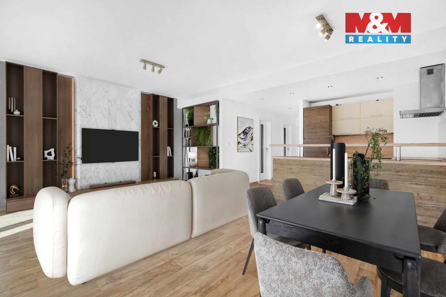 Obývací pokoj + kk