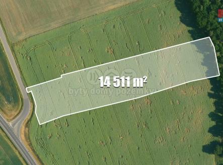 Prodej pozemku, zemědělská půda, 14 511 m²