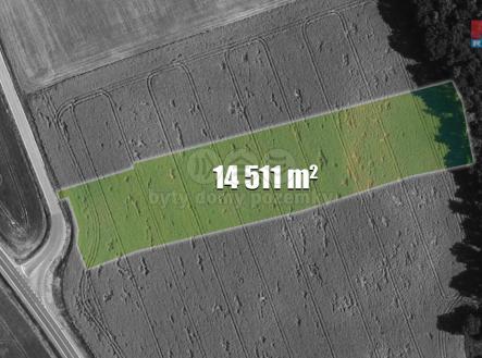 Prodej pozemku, zemědělská půda, 14 511 m²