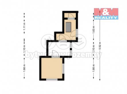 Pronájem - obchodní prostor, 46 m²