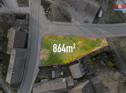 Prodej - pozemek pro bydlení, 864 m²