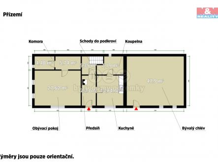 Prodej domu/vily, 72 m²