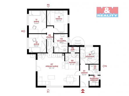 Prodej domu/vily, 114 m²