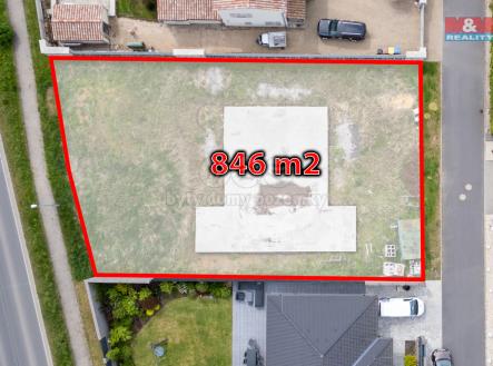 Prodej - pozemek pro bydlení, 846 m²