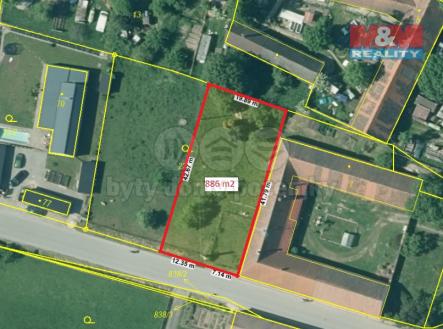 Prodej - pozemek pro bydlení, 886 m²