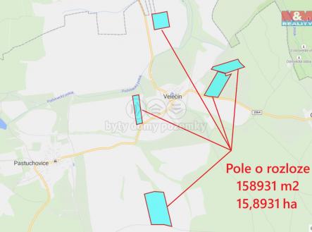 Prodej pozemku, zemědělská půda, 158 931 m²