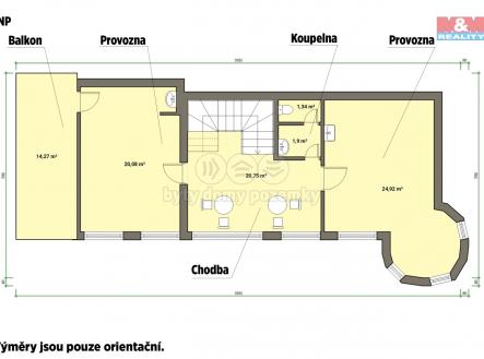 Pronájem - obchodní prostor, 69 m²