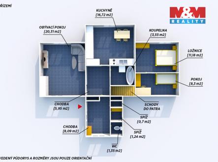 Prodej domu/vily, 77 m²