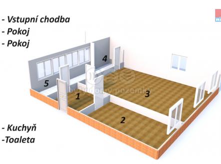 Pronájem - kanceláře, 86 m²