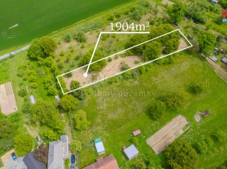 Prodej - pozemek, zahrada, 1 904 m²