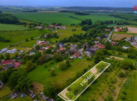 Prodej - pozemek, zahrada, 1 904 m²