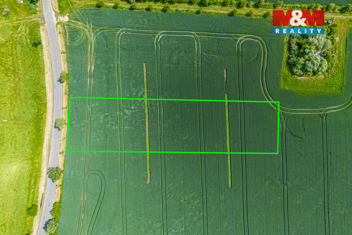 Prodej pole, 6094 m², Sluštice