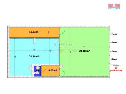 Pronájem obchodní prostor, 97 m²