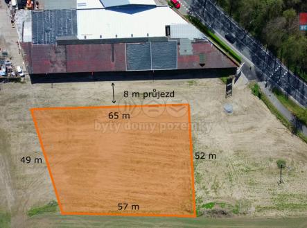 Pronájem - pozemek pro komerční výstavbu, 3 200 m²